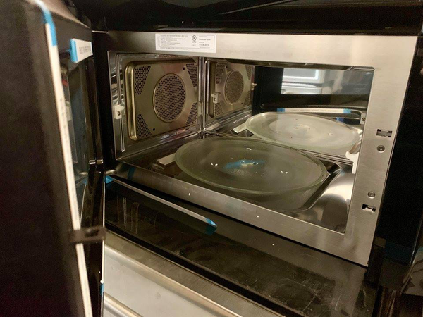 Kitchen-aid Over The Range Professional Microwave in stainless steel - New 4 Less Appliances