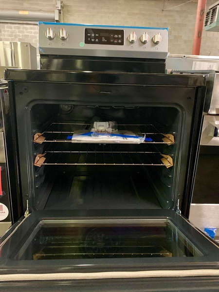 Frigidaire Gallery Electric Stove in stainless steel - New 4 Less Appliances