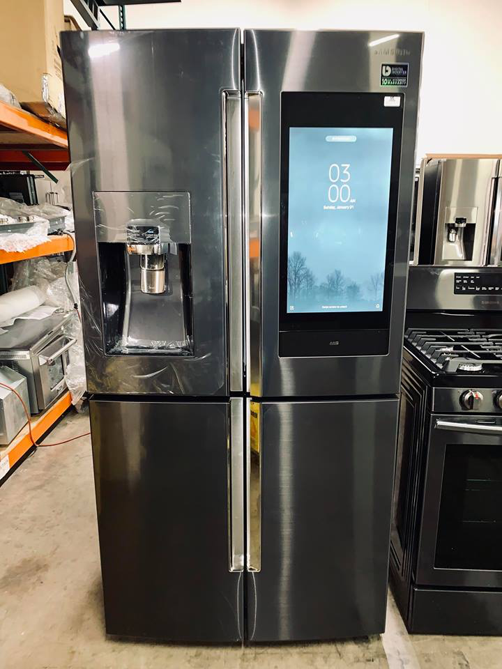 Samsung 4 door refrigerator family hub deals