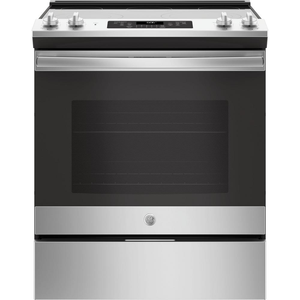 GE SLIDE IN ELECTRIC RANGE - New 4 Less Appliances