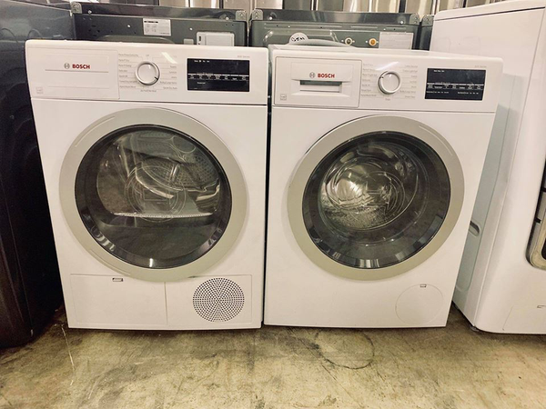BOSCH 500 Series COMPACT WASHER AND DRYER SET - New 4 Less Appliances