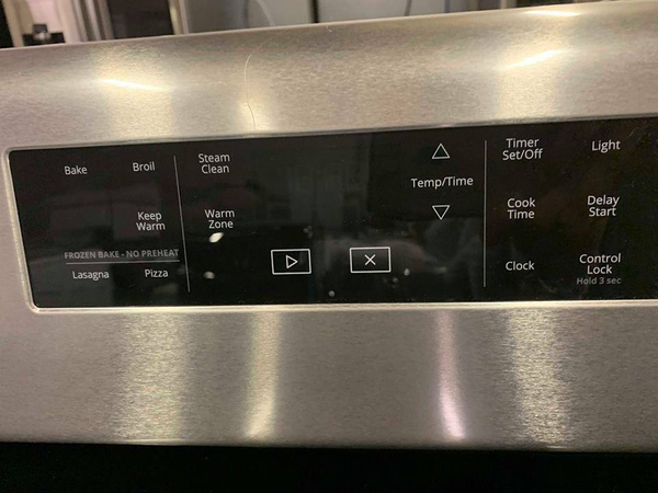 whirlpool electric stove in stainless steel - New 4 Less Appliances