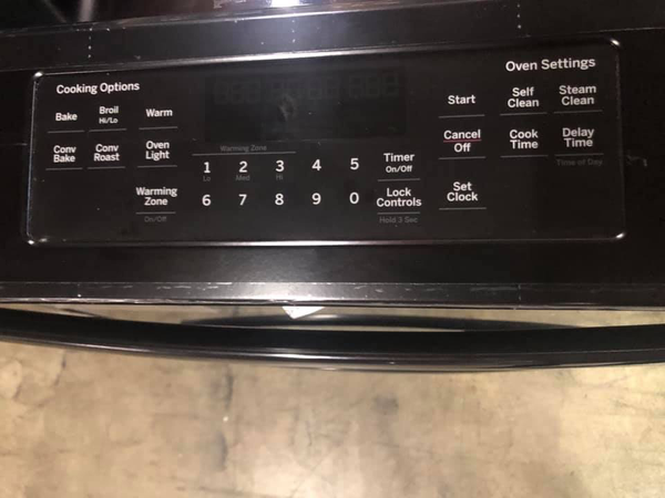 GE Slide-In Electric Stove with convection oven - New 4 Less Appliances
