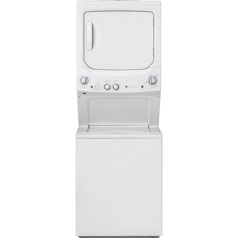 GE Stackable Washer and Dryer Set In White - New 4 Less Appliances