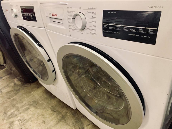 BOSCH 500 Series COMPACT WASHER AND DRYER SET - New 4 Less Appliances