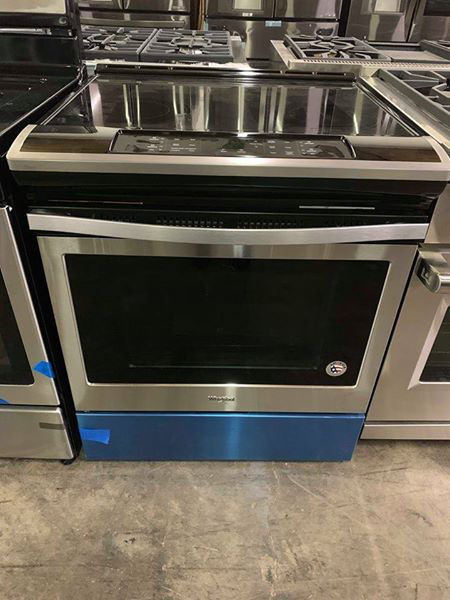 Whirlpool Electric Slide-in Stove - New 4 Less Appliances