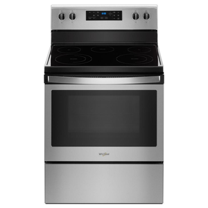 whirlpool electric stove in stainless steel - New 4 Less Appliances
