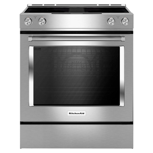 Kitchen-Aid Slide-in Downdraft electric Range - New 4 Less Appliances