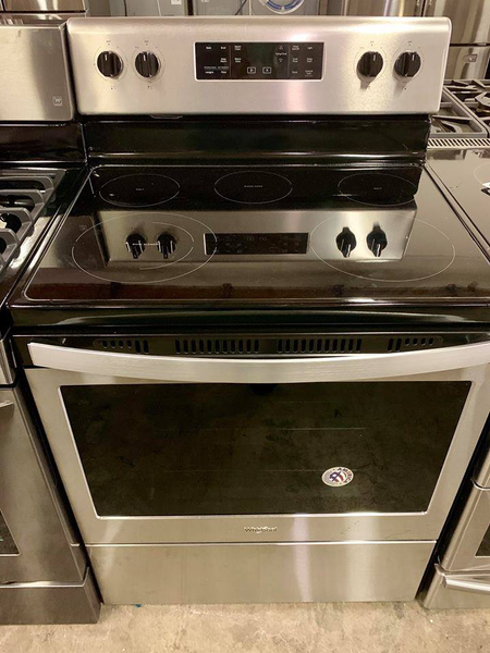 whirlpool electric stove in stainless steel - New 4 Less Appliances