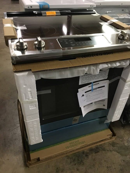 GE SLIDE IN ELECTRIC RANGE - New 4 Less Appliances