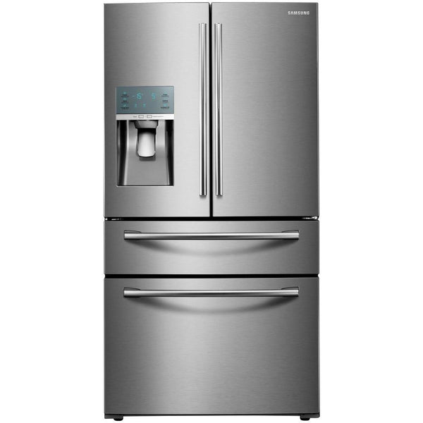 Samsung French Double Drawer Showcase Refrigerator - New 4 Less Appliances